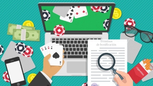 Términos de bonificación de casino online.